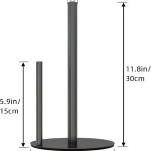 Home paper towel holder black kitchen roll holder