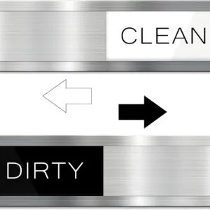Home dishwasher magnet clean dirty