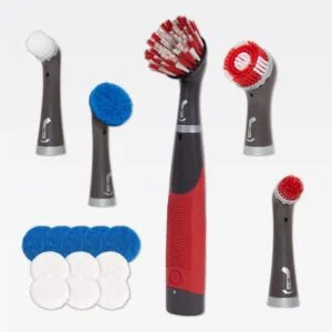 Home rubbermaid reveal power scrubber 18 piece kit