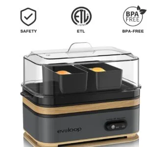 Home egg cooker electric 6 eggs capacity