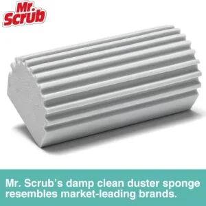 Home 4 pack damp dusting sponge duster